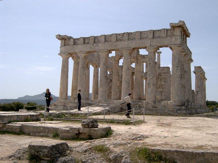 Aphaia Tempel Insel Aegina