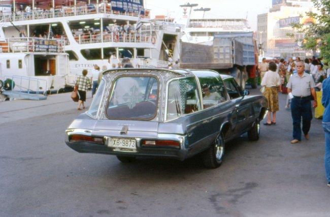 Piräus 1991 am Hafen