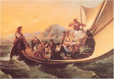 Aegina im Jahr 1821