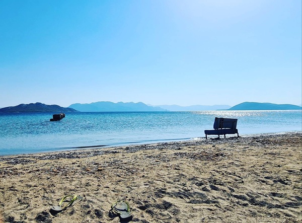 Strand von Agios Vasilios