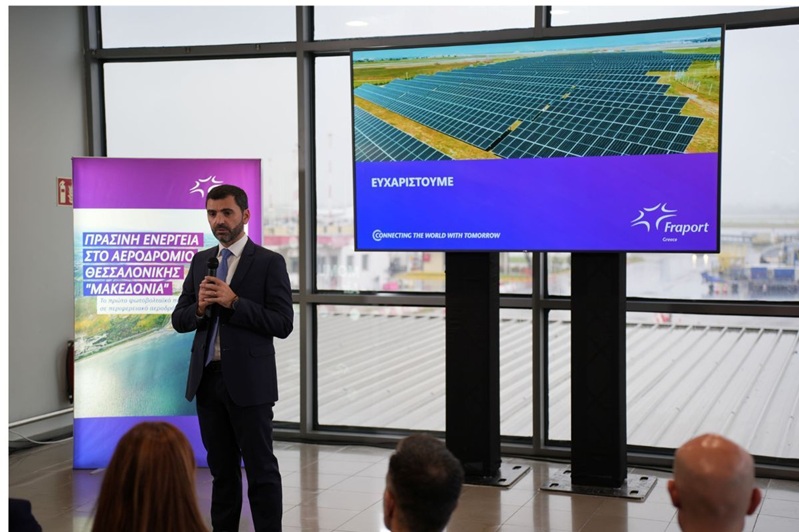 Sergio Ocampo, Chief Technical Officer at Fraport Greece. Photo source: Fraport Greece