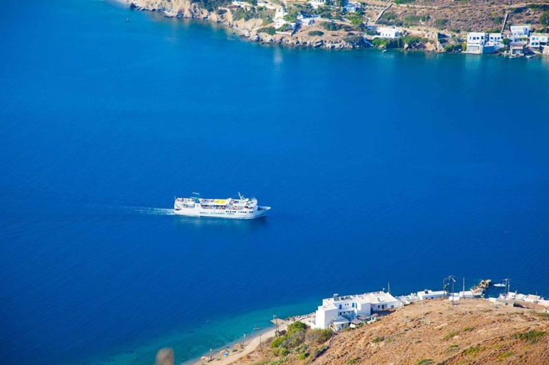 Die von der familiengeführten Reederei Small Cyclades Lines betriebene „Express Skopelitis“ hat sich von einer lokalen Fährverbindung zu einem der bekanntesten Symbole für die Anbindung der Kykladen entwickelt. Bildquelle: Small Cyclades Lines