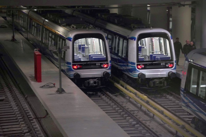 Am Freitag beginnen die Testfahrten auf der Kalamaria-Erweiterung der U-Bahn von Thessaloniki, bevor diese für den regulären Betrieb freigegeben wird.