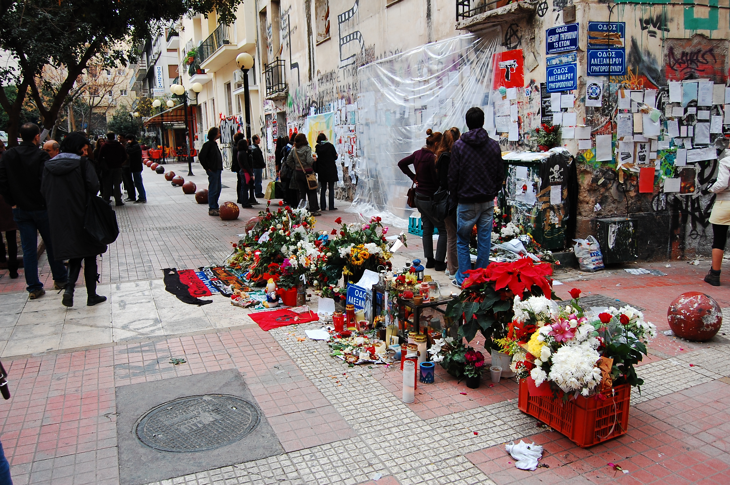 Memorial for Alexandros Grigoropoulos