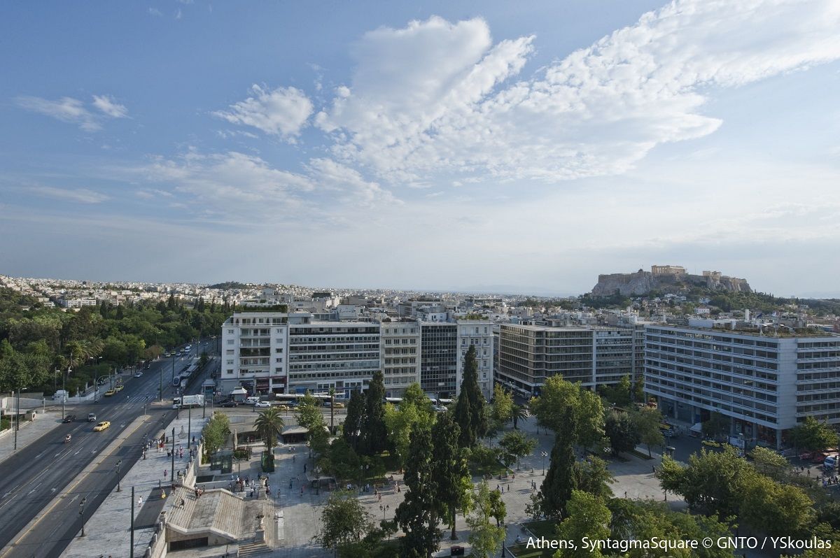 Syntagma-Platz, Athen. Foto © GNTO / Y Skoulas