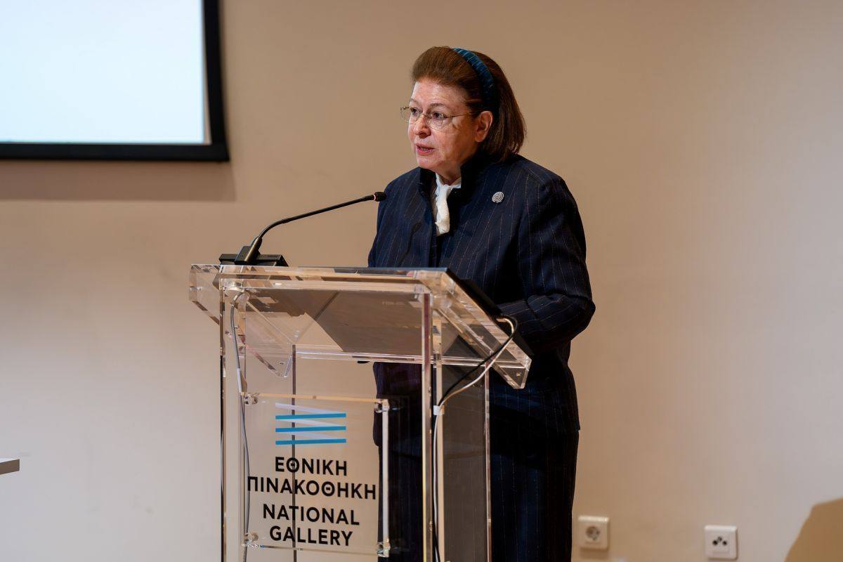 Griechische Kulturministerin Lina Mendoni.