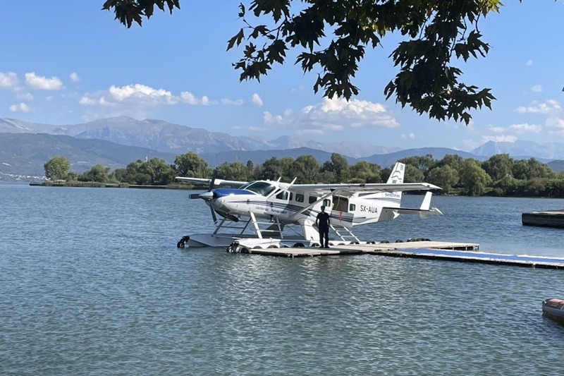 Flugzeuge von Hellenic Seaplanes in Ioannina. Fotoquelle: Hellenic Seaplanes
