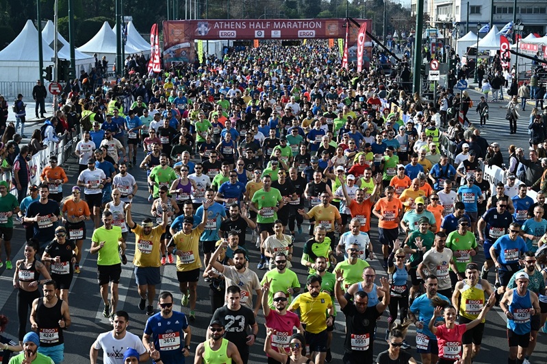 Der Athener Halbmarathon kehrt am 8. März zurück