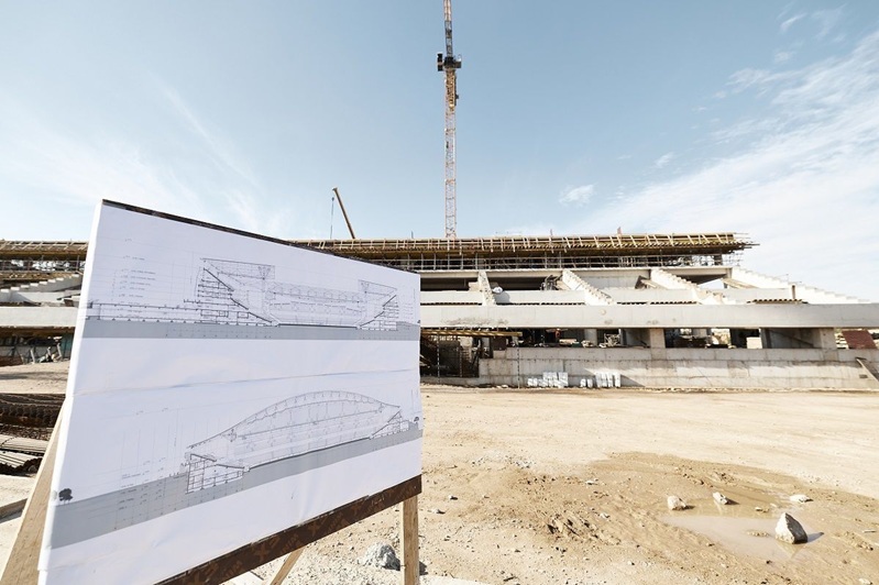 Neus Fußballstadions von Panathinaikos