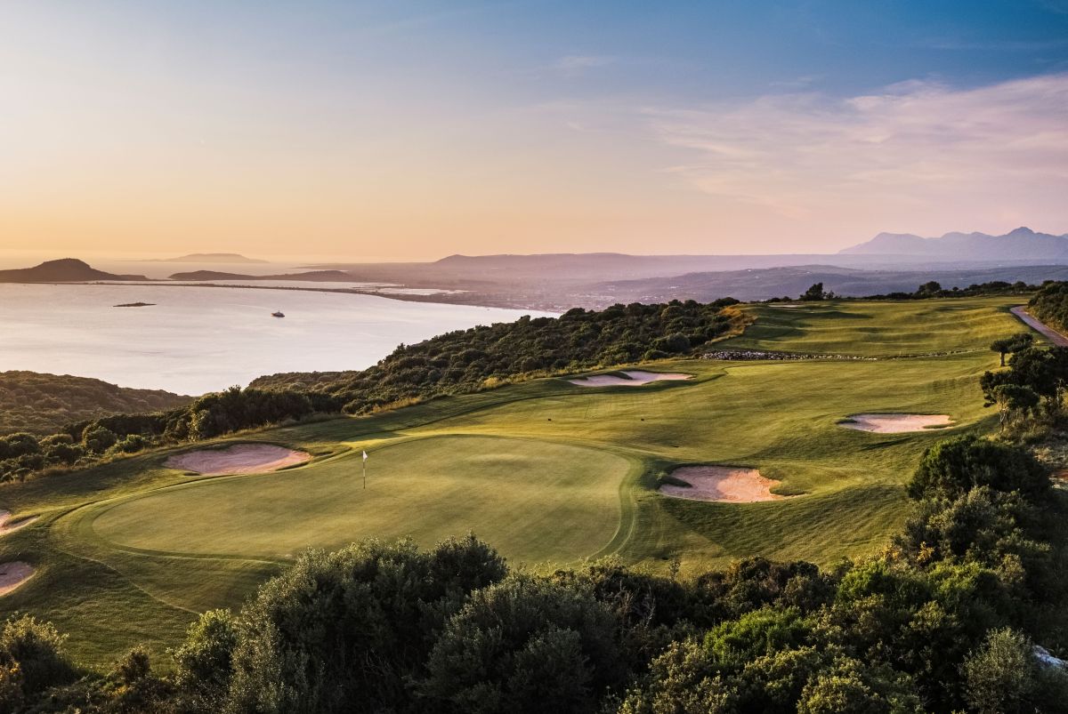 Golfplatz der Internationalen Olympischen Akademie, Navarino-Hills, Costa Navarino.