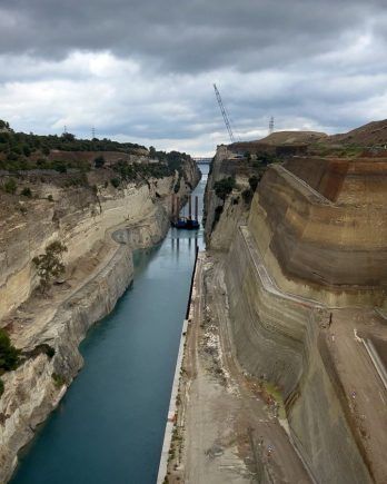 Der Kanal von Korinth 